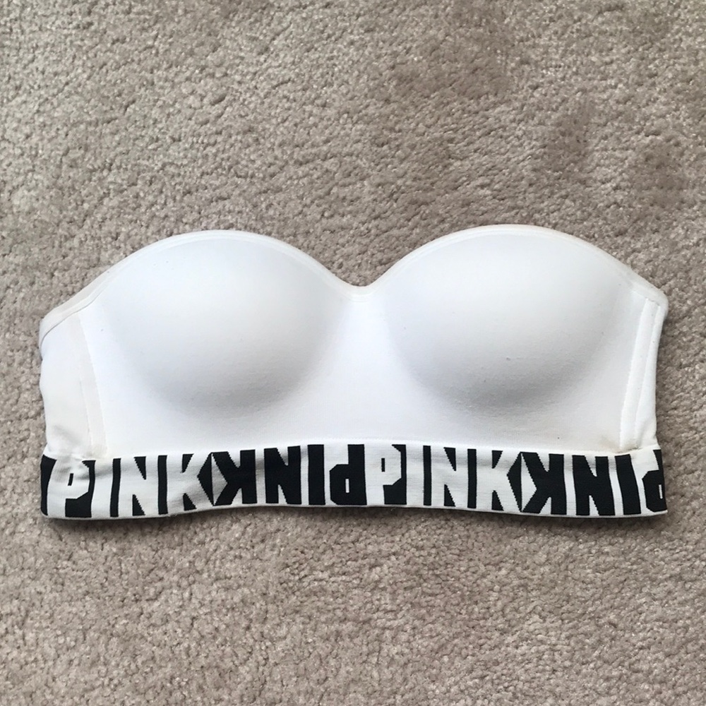 PINK strapless bra